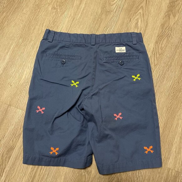 Vineyard Vines embroidered shorts size 14 - Picture 3 of 8